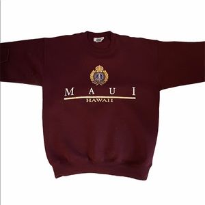 MAUI HAWAII CREWNECK